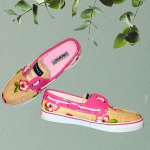 Sperry Floral Top sider Boat Shoes